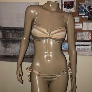 Nude, Gold, and Brown VS Bikini